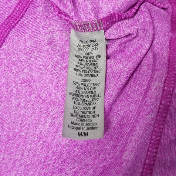 Champion Semi Fitted Womens Purple Pink 1/4 Zip Up Stretch Pullover Swea… - Picture 8 of 11